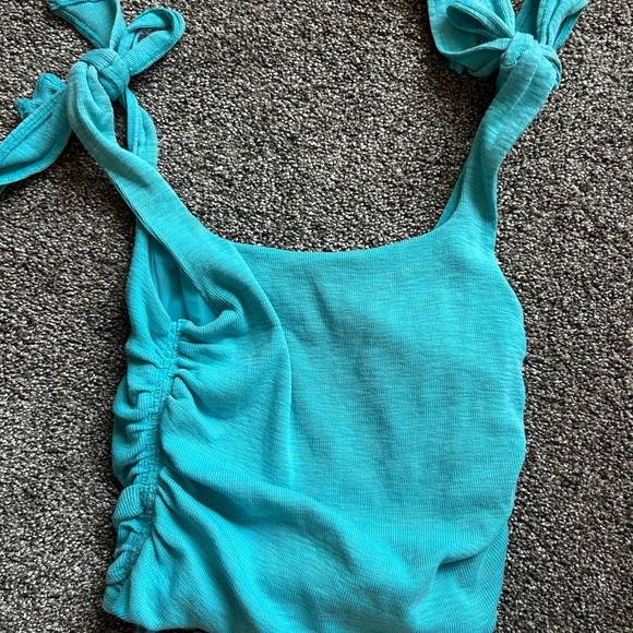 Free People Aqua Tank Top - Picture 1 of 2